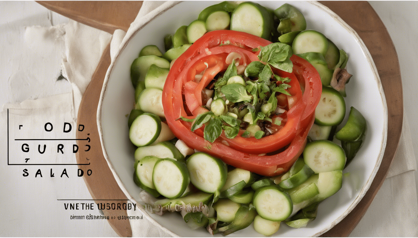 Spine Gourd and Tomato Salad