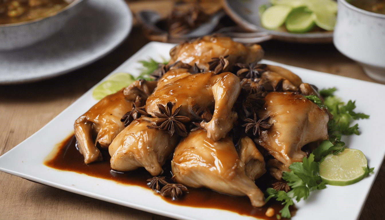 Star Anise and Ginger Braised Chicken