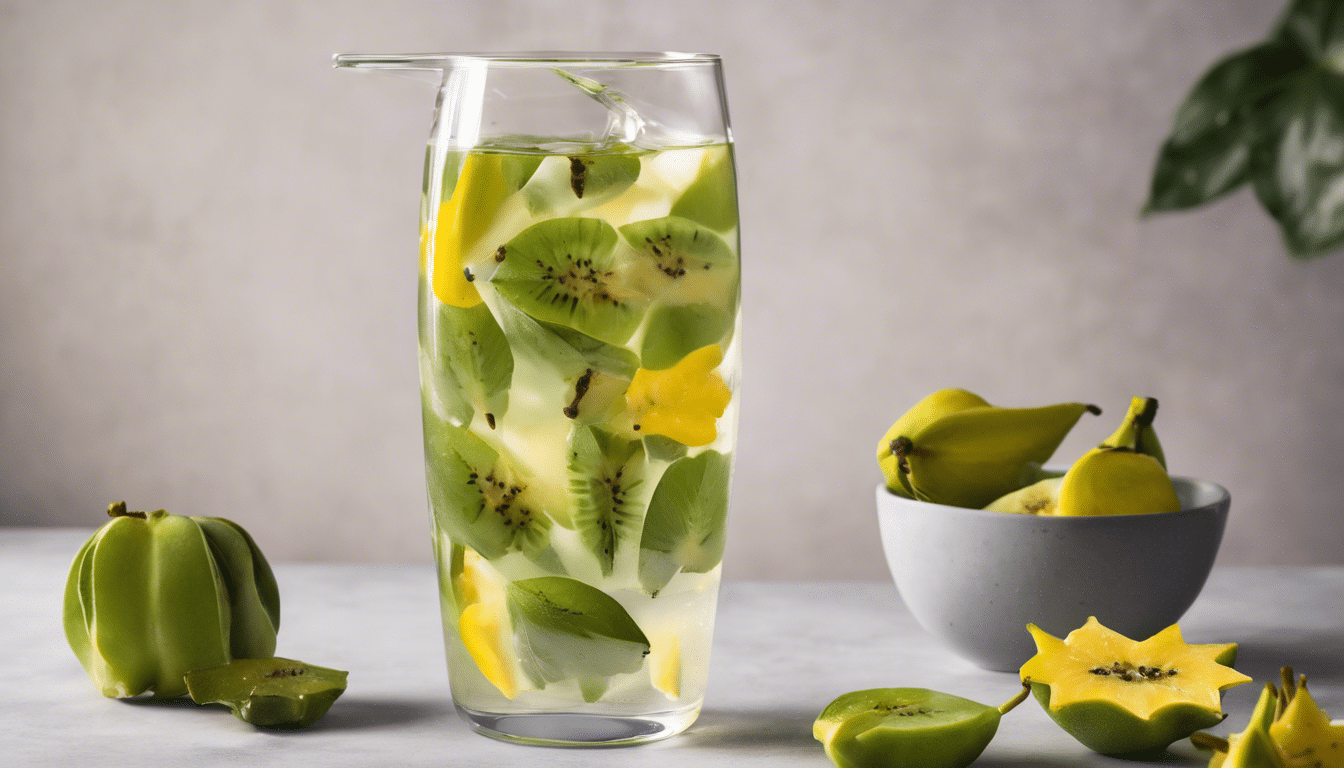 Star Fruit Infused Water