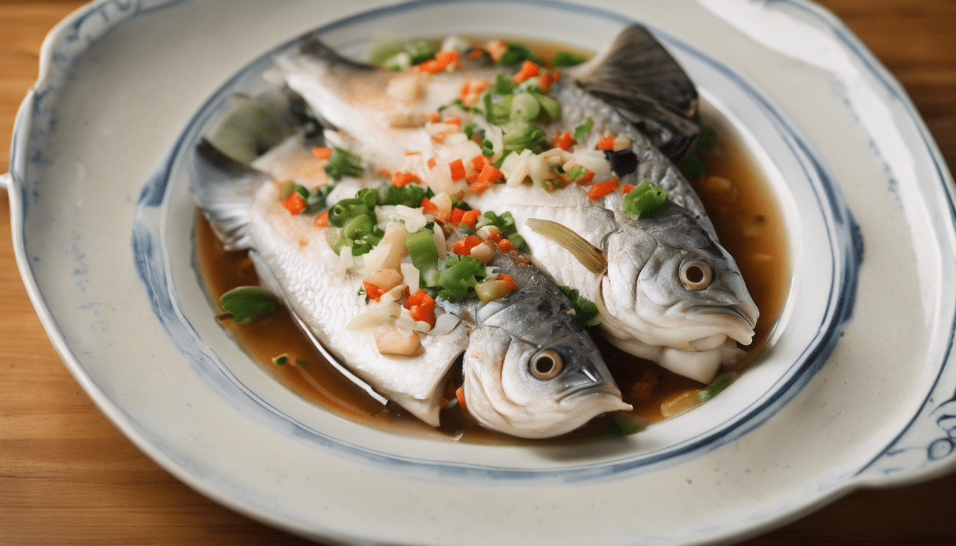picture of steamed fish