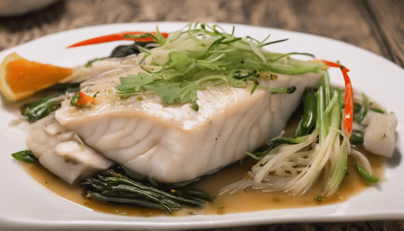 Steamed Fish with Kencur