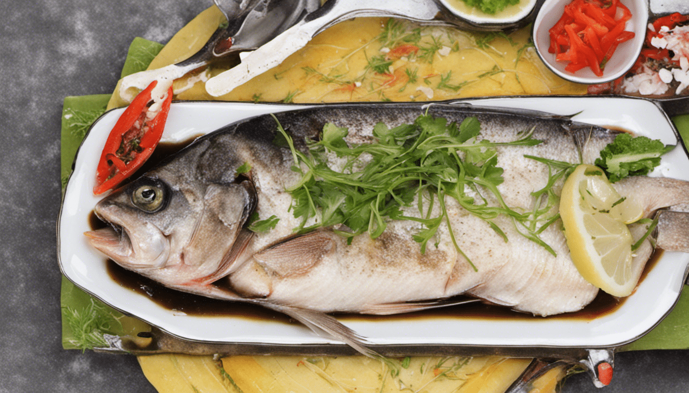 Delicious Steamed Fish