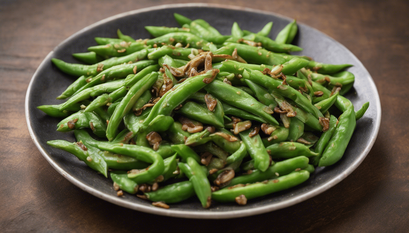 Stir Fried Winged Beans with Garlic - Your Gourmet Guru