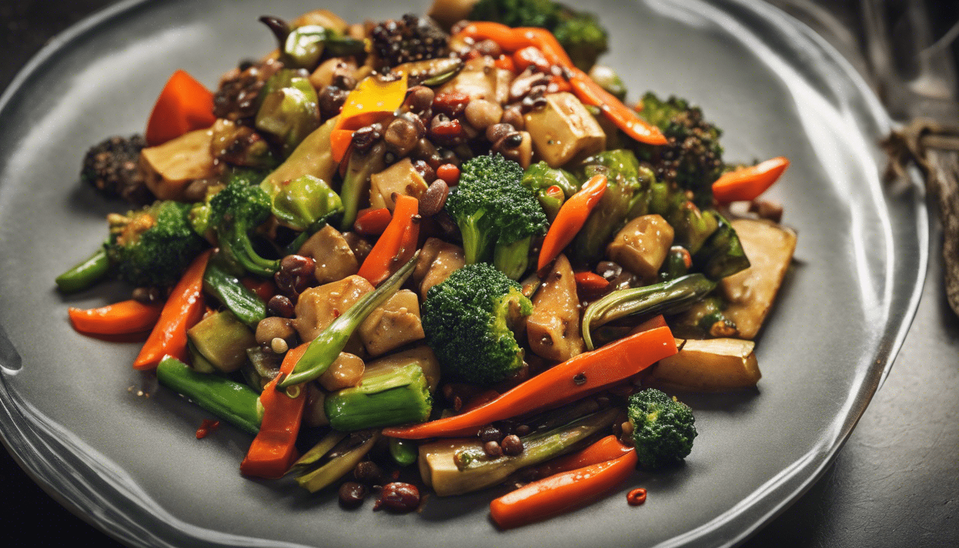 Stir Fry Vegetables spiced with Cubeb Pepper