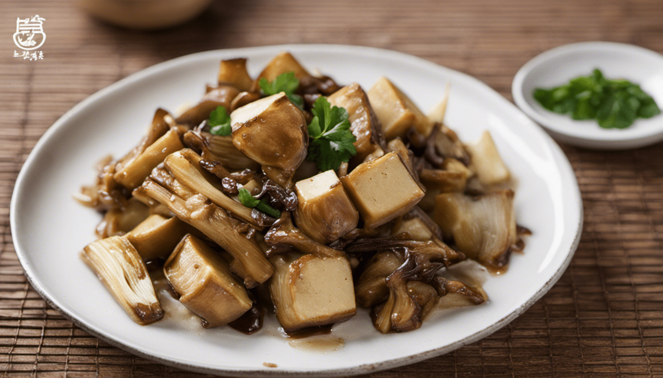 Stir-fried Chinese Artichokes with Tofu