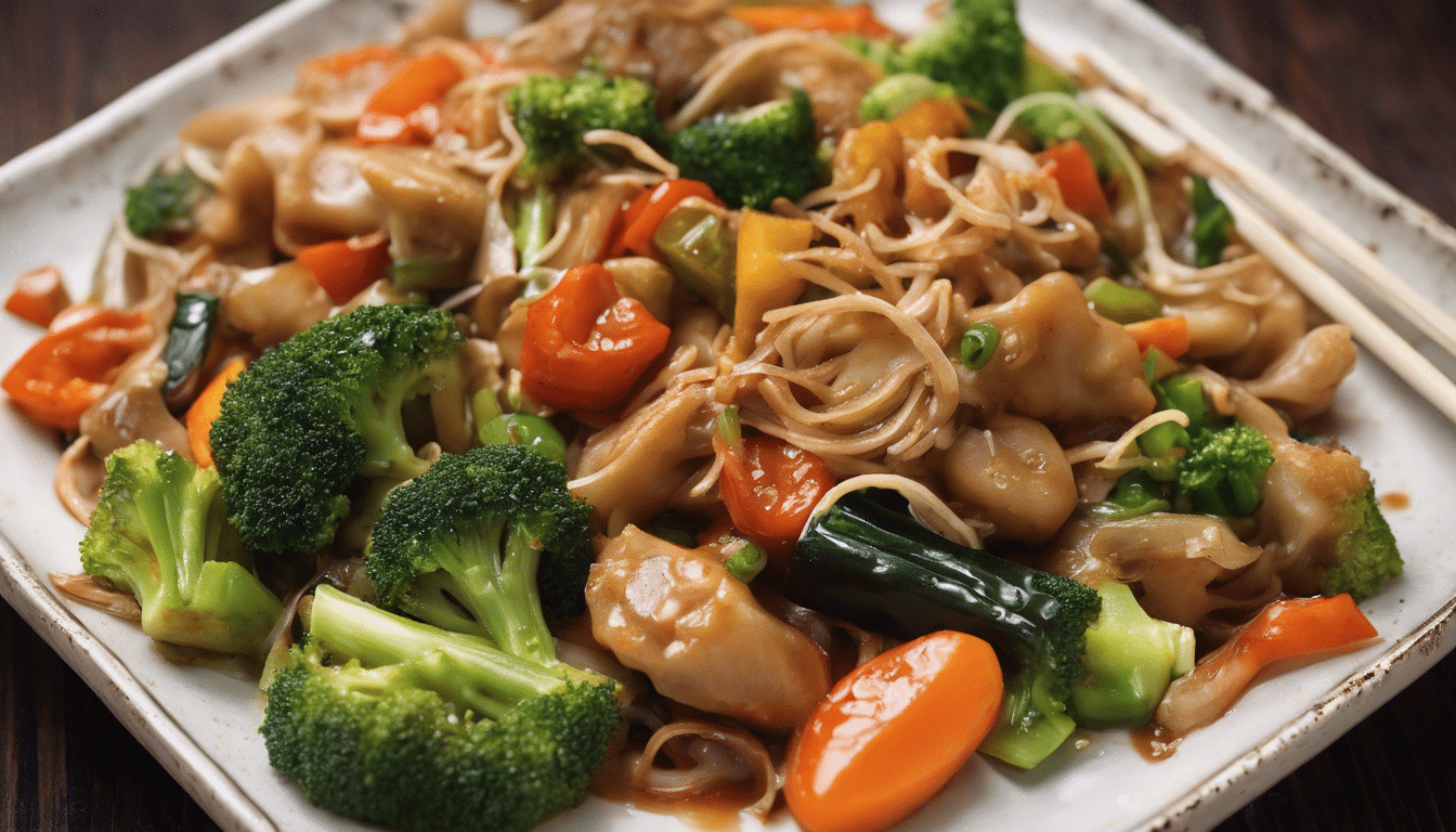 Stir-Fried Guso with Vegetables
