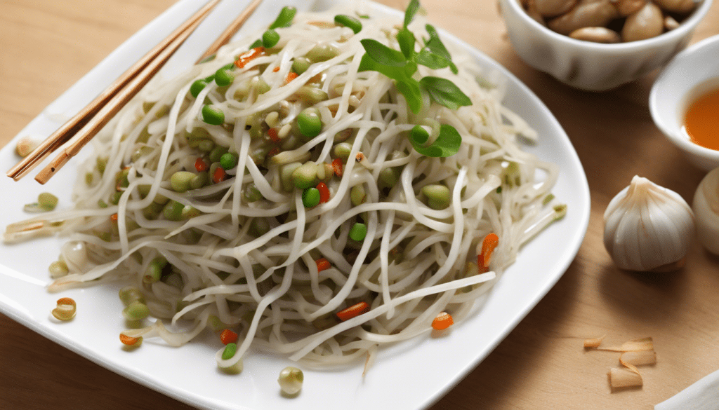 Stir fried Mung Bean Sprouts