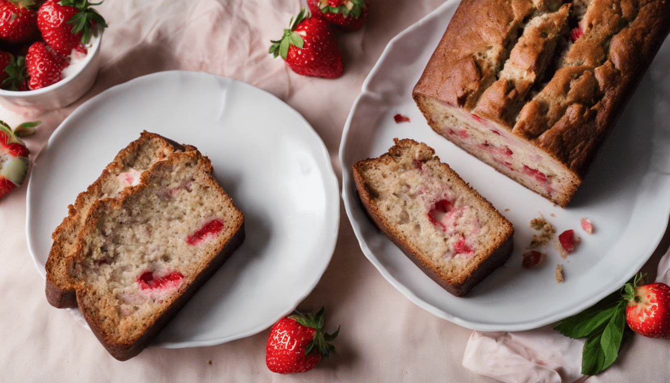 Strawberry Banana Bread