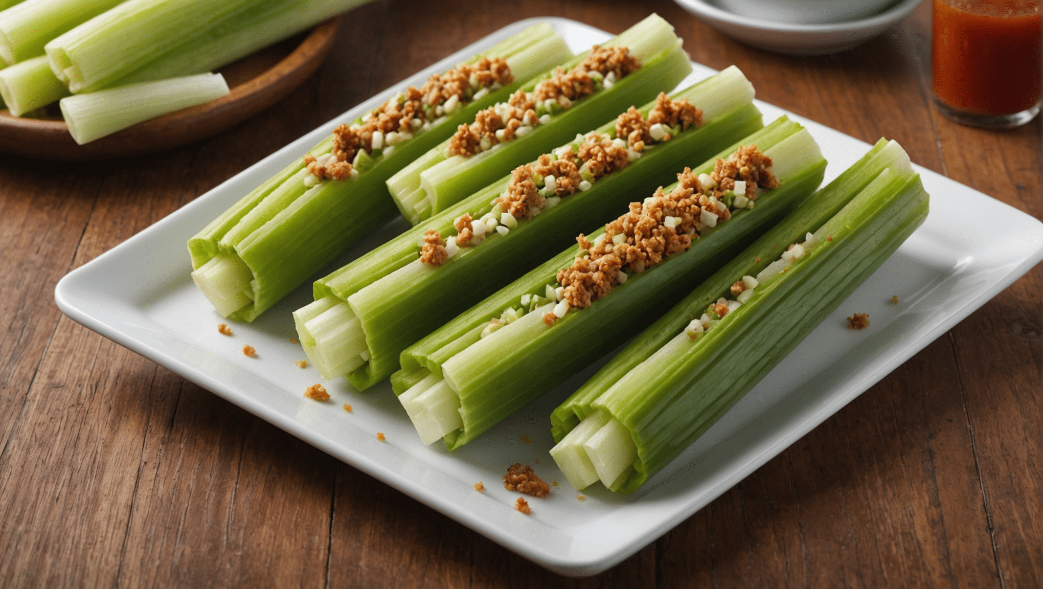 Stuffed Celery Sticks