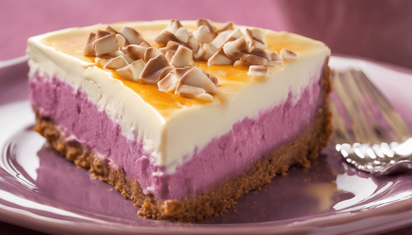 Sunset Muskmallow Cheesecake Recipe