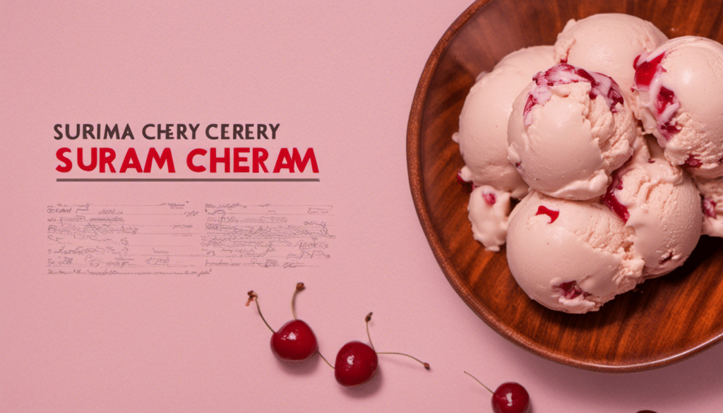 Surinam Cherry Ice Cream Recipe