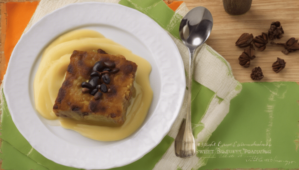 Sweet Breadfruit Pudding