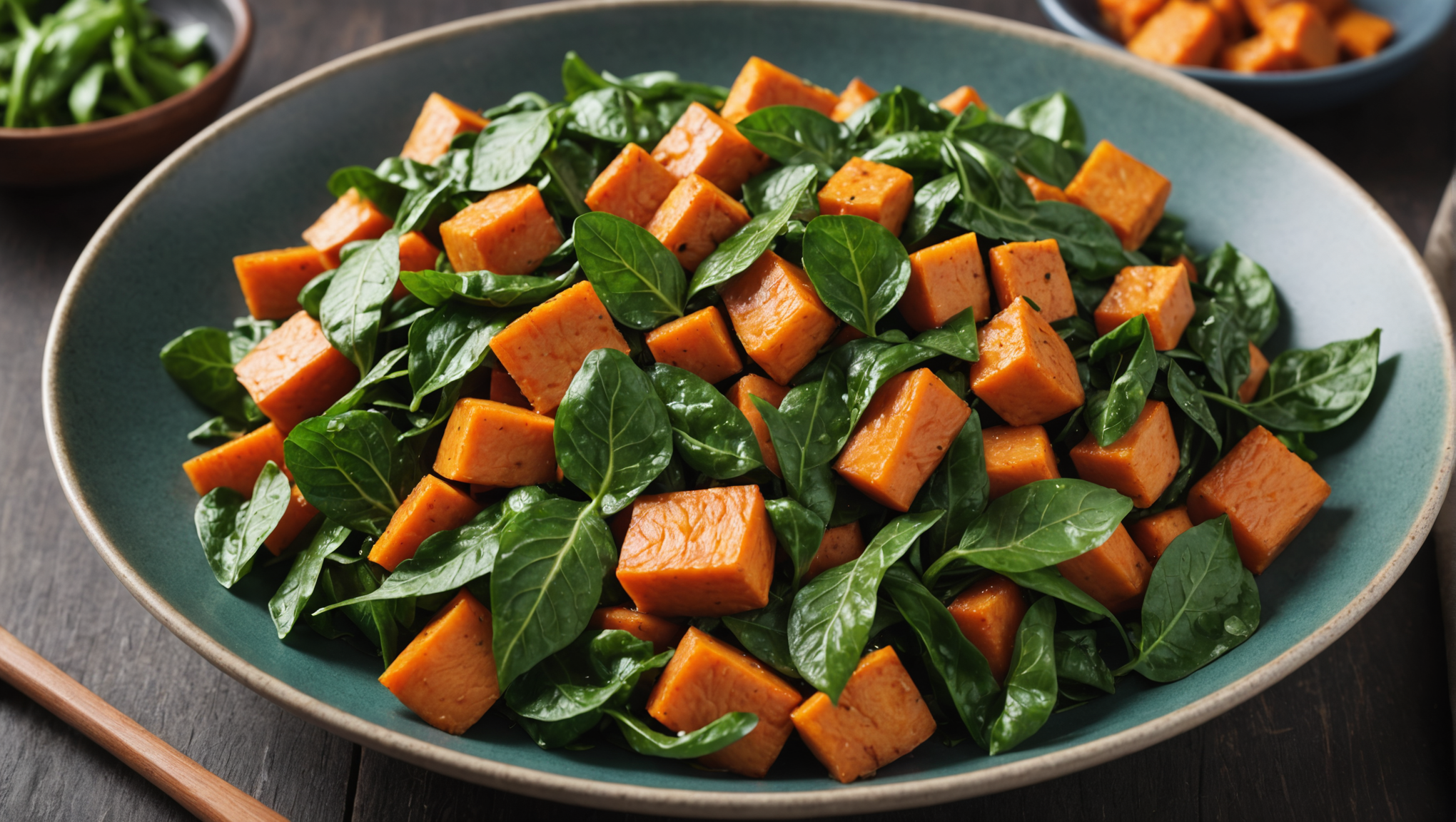 Sweet Potato Leaf Stir Fry