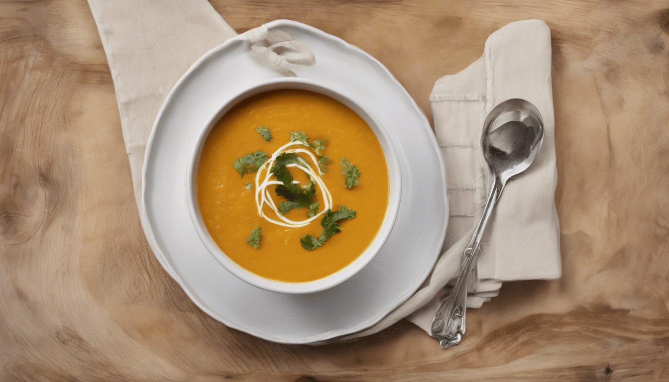 Sweet Potato Soup with Curry