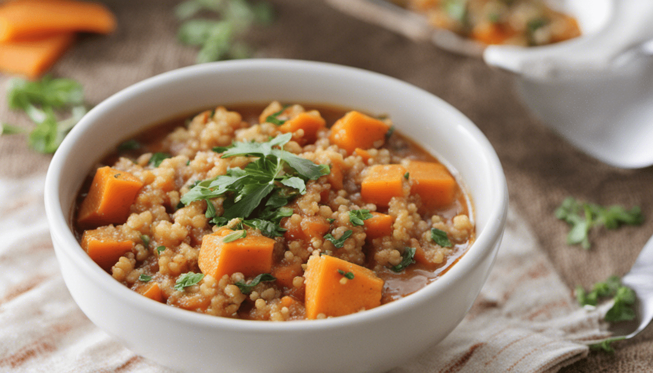 Sweet Potato and Quinoa Stew