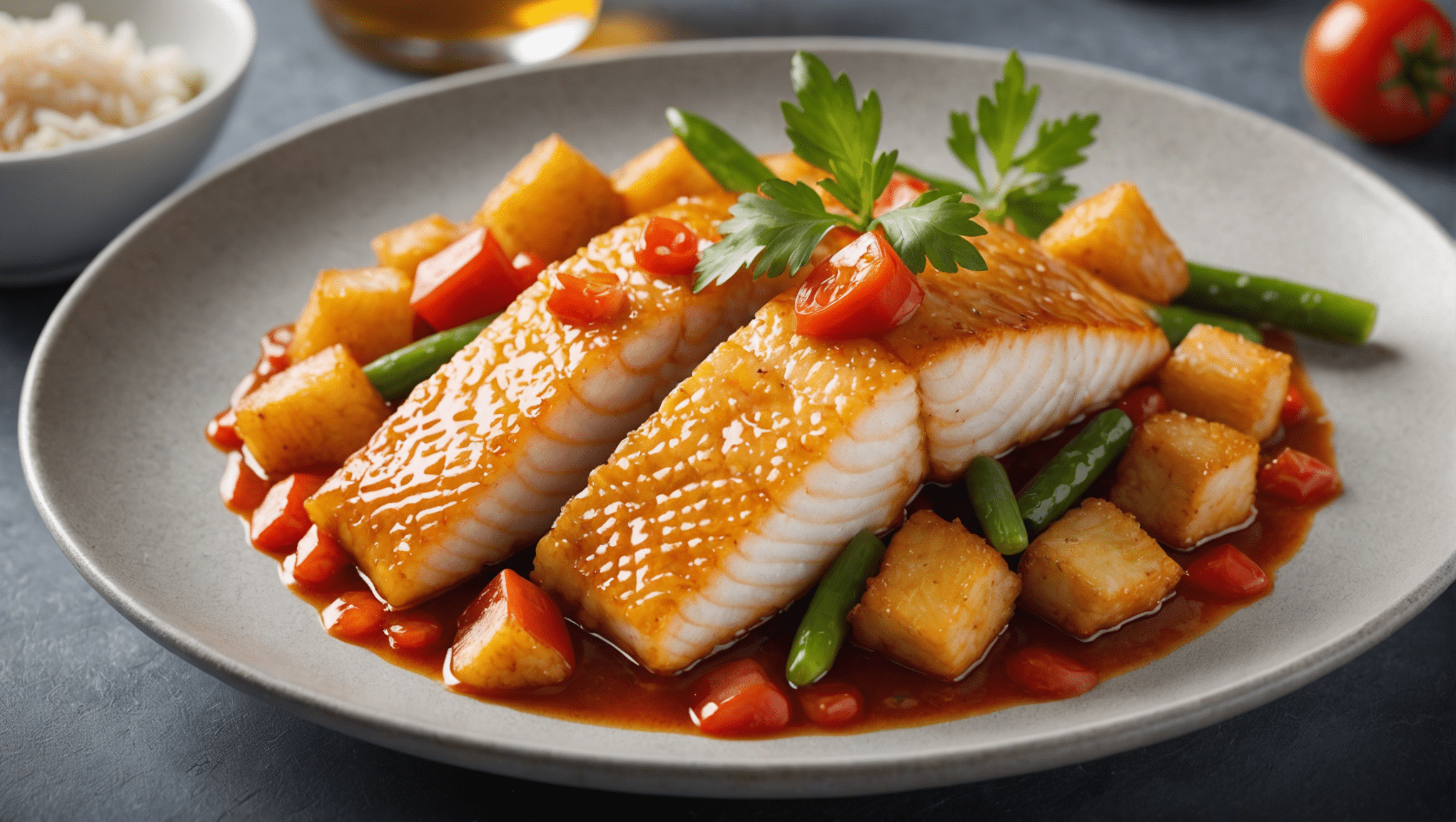 Sweet and Sour Fish Fillet