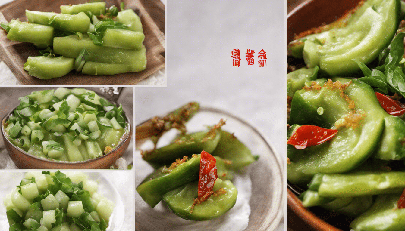 Sweet and Sour Ivy Gourd