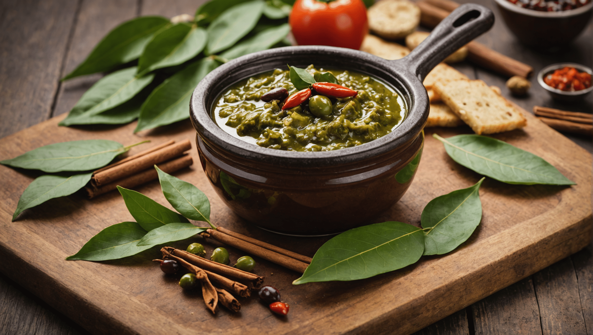 Sweet and Spicy Indian Bay Leaf Chutney