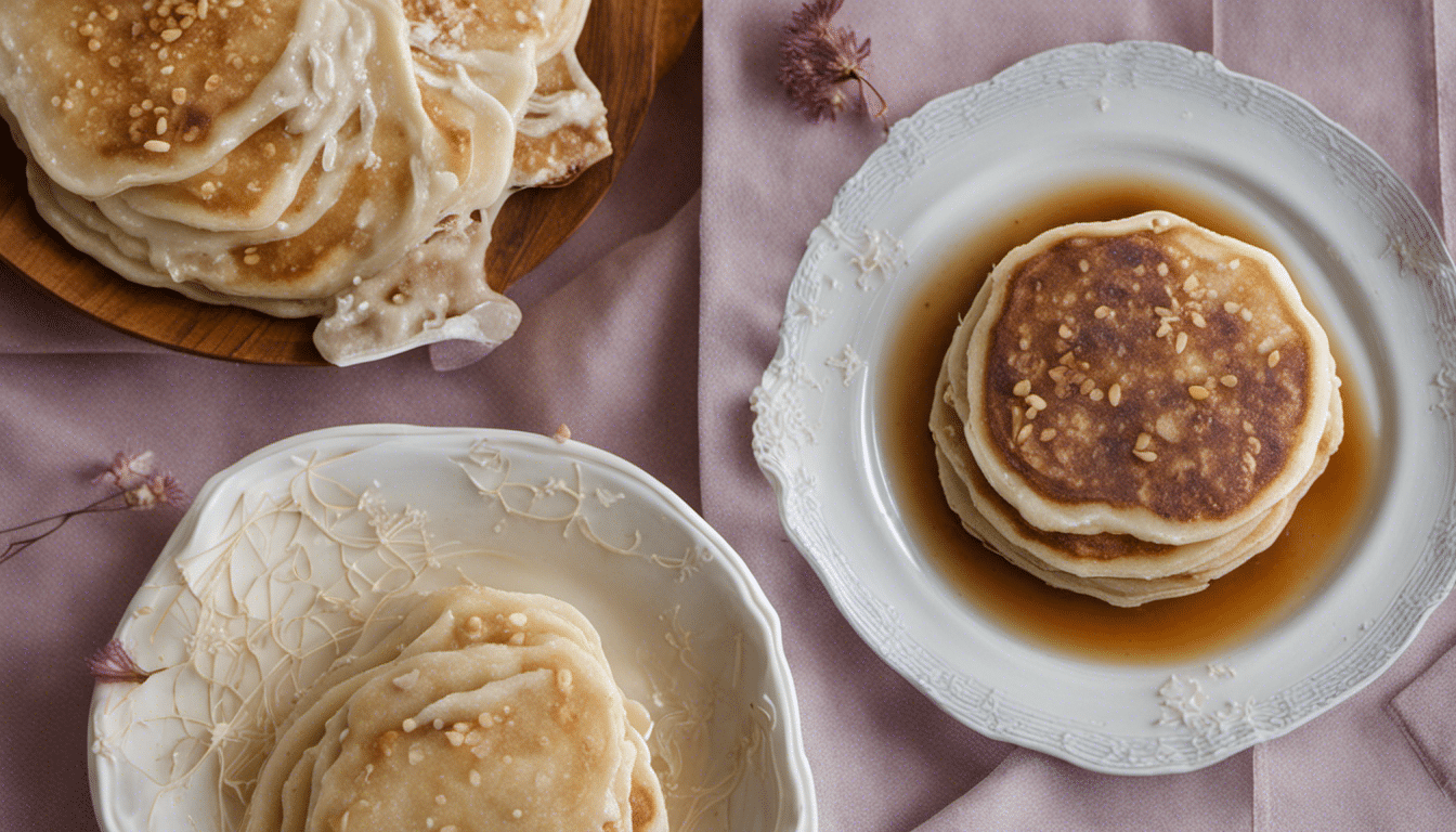 Taro Root Pancake