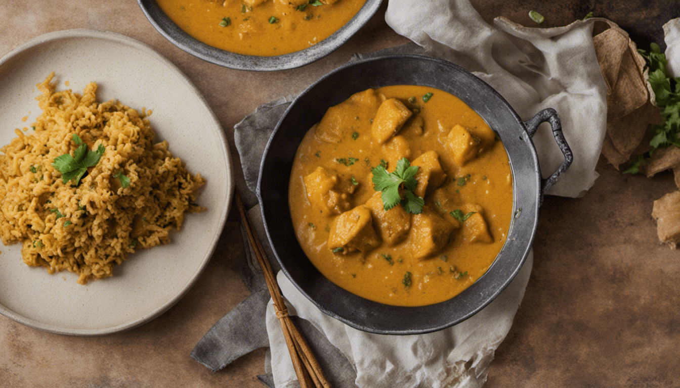 Tarwi and Pumpkin Curry