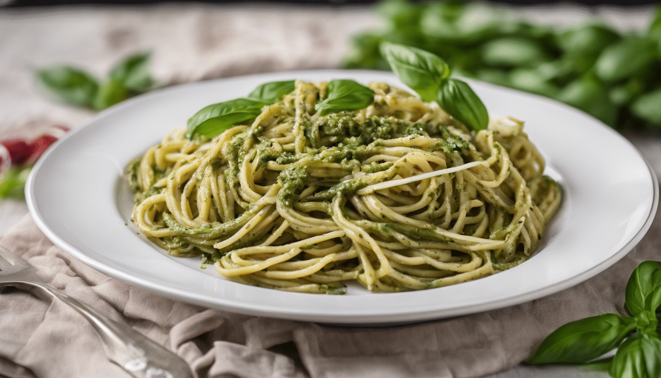 Thai Basil Pesto Pasta