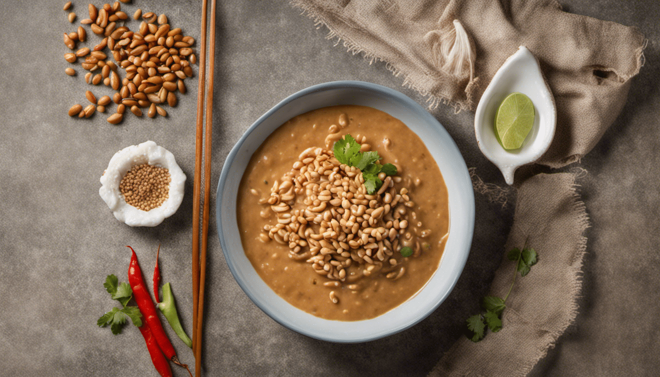 Thai Sesame Seed Peanut Sauce