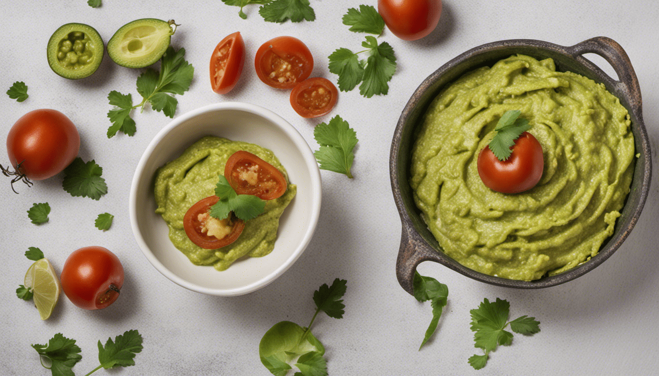 Tomatillo Guacamole