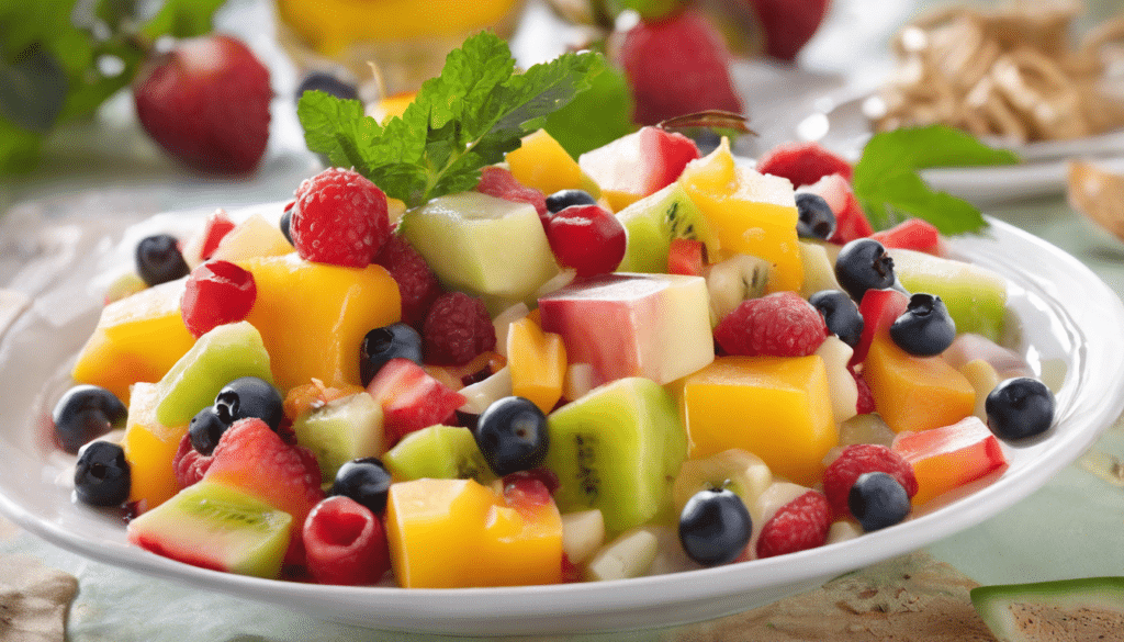 Tropical Canistels Fruit Salad