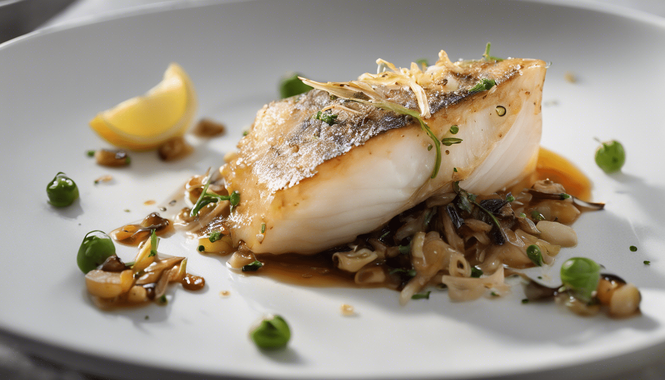 Turbot with Caramelized Shallots