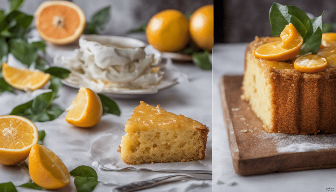 Ugli Fruit Citrus Cake