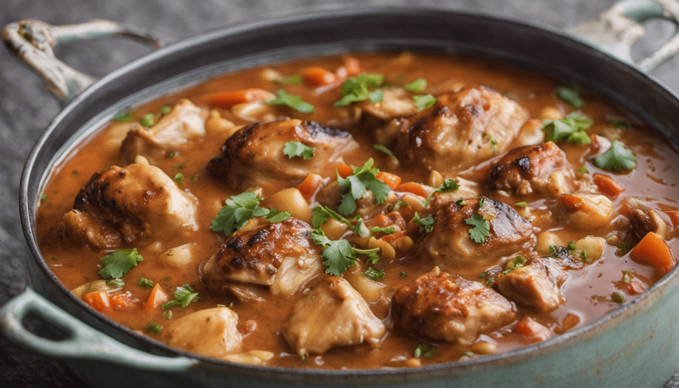 Delicious Ulluco Stew with Chicken