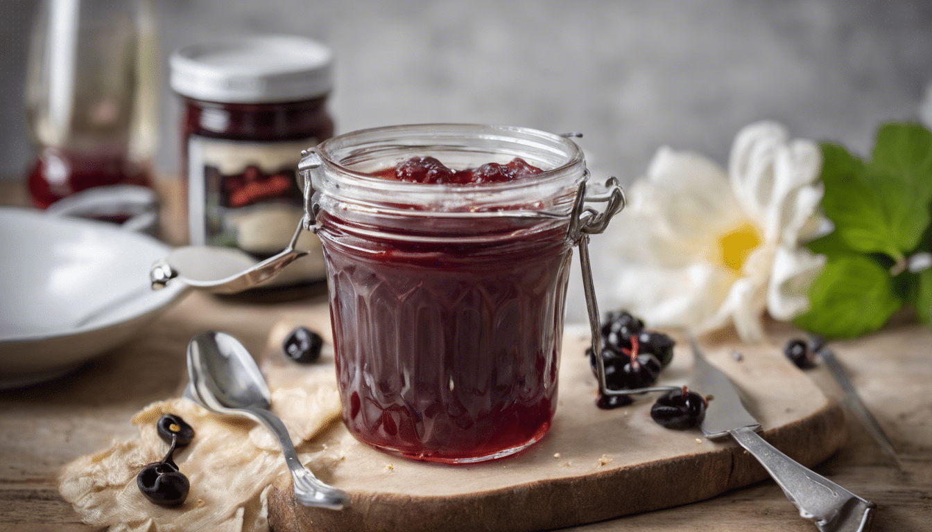 Vanilla and Currant Jam