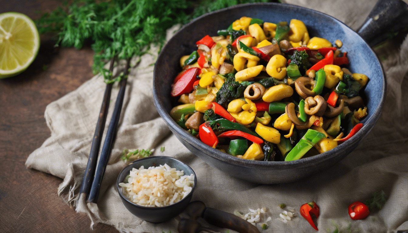 Vegan Ackee and Vegetable Stir-fry