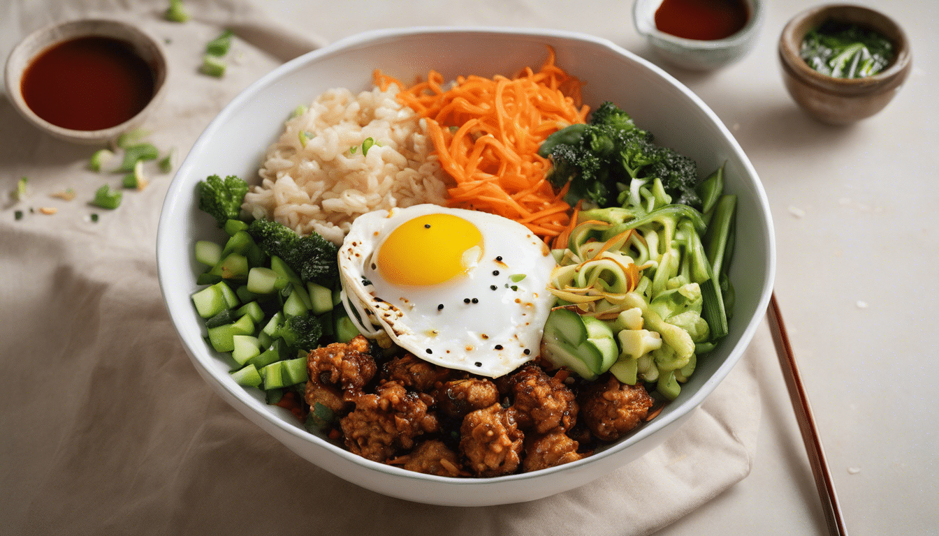 Delicious looking Vegan Buffalo Cauliflower Bibimbap