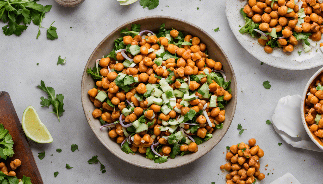 Vegan Buffalo Chickpea Salad Image