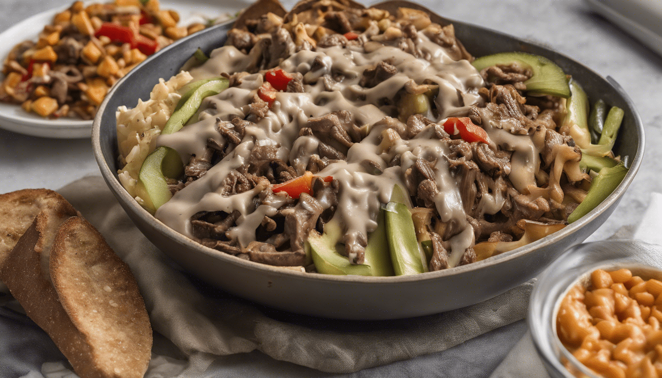 Vegan Cheesesteak Bowl image.