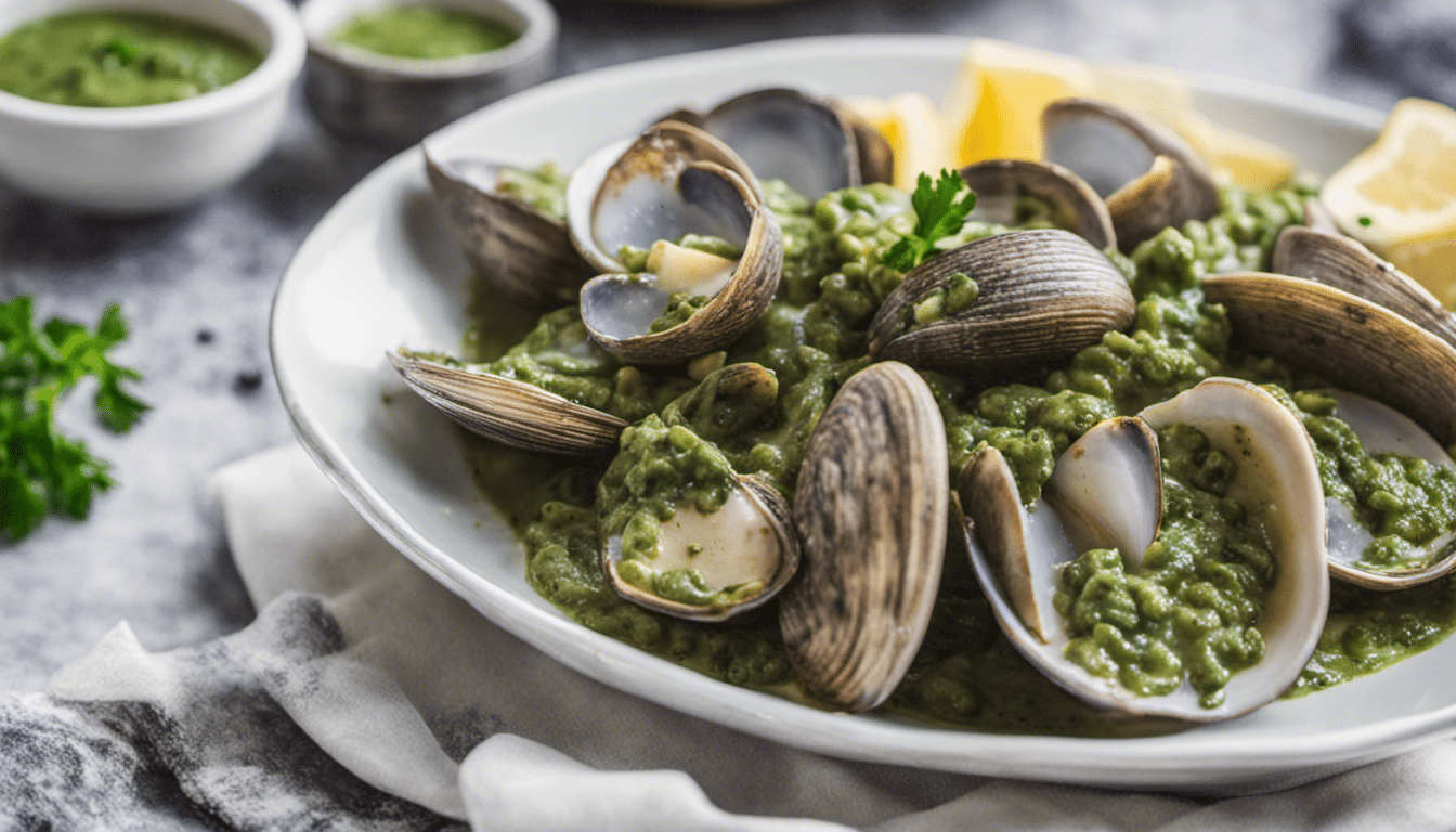 Vegan Clams in Green Sauce