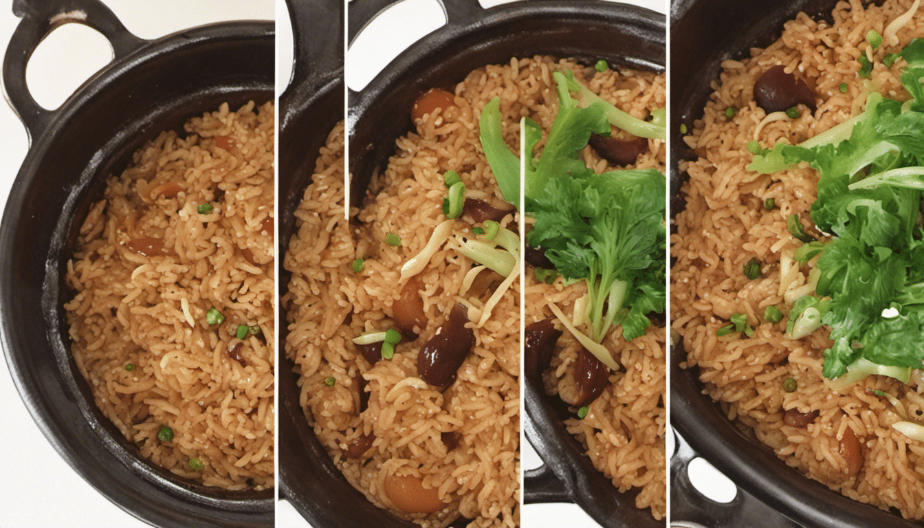 Vegan Claypot Rice