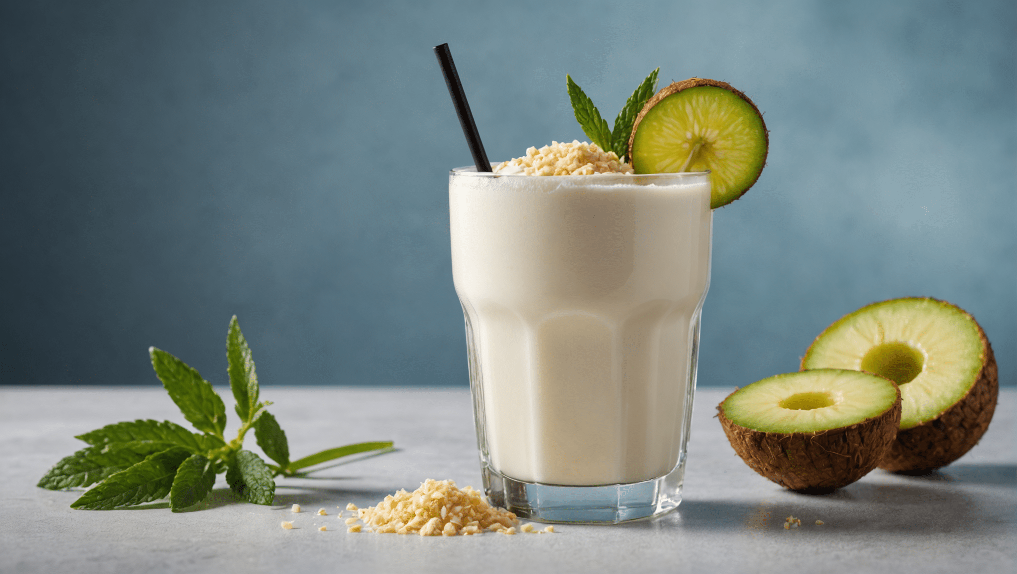 Vegan Colada de Maíz with Plant-Based Milk