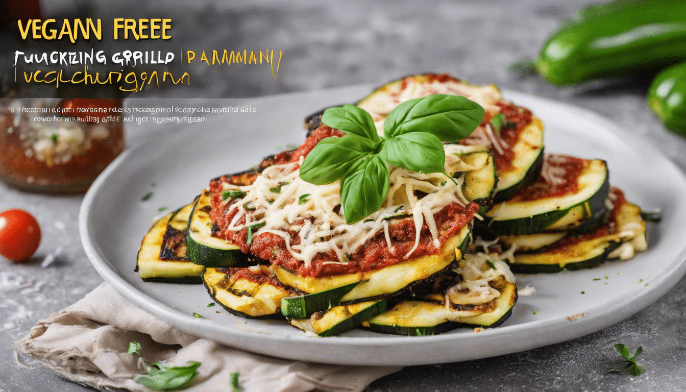 Vegan Gluten-Free Grilled Zucchini Parmigiana