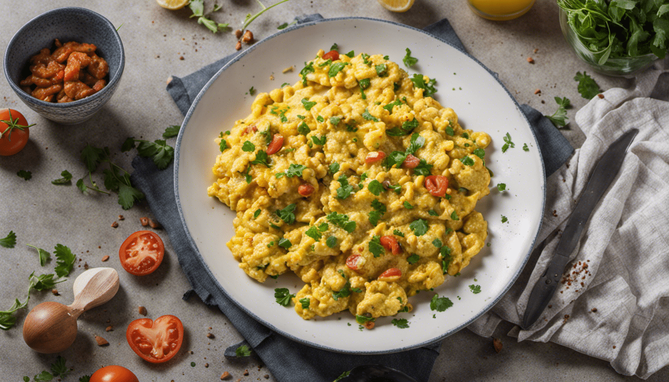 Vegan Gramajo-Style Scrambled Eggs