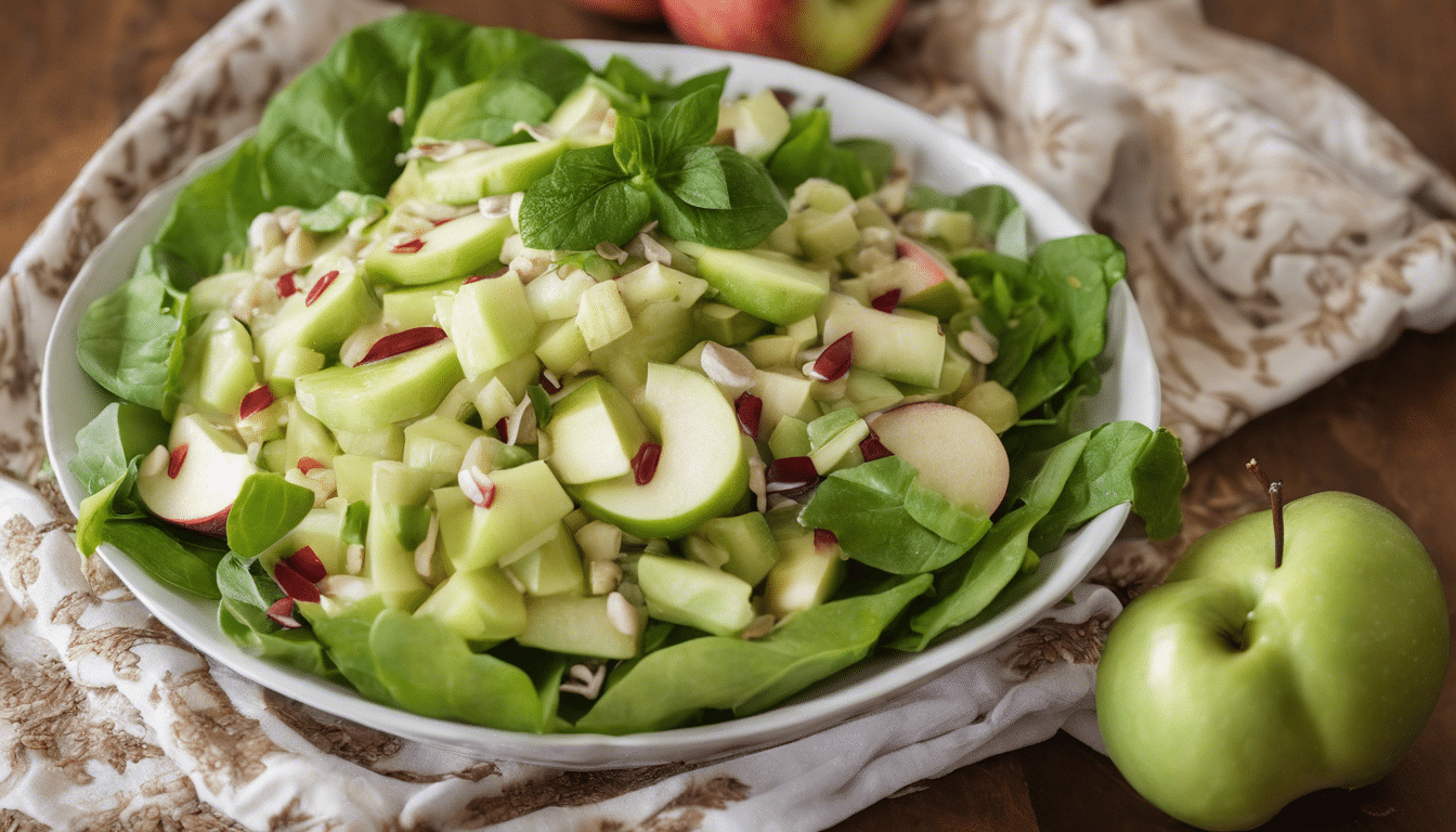 Vegan Guyabano Apple Salad