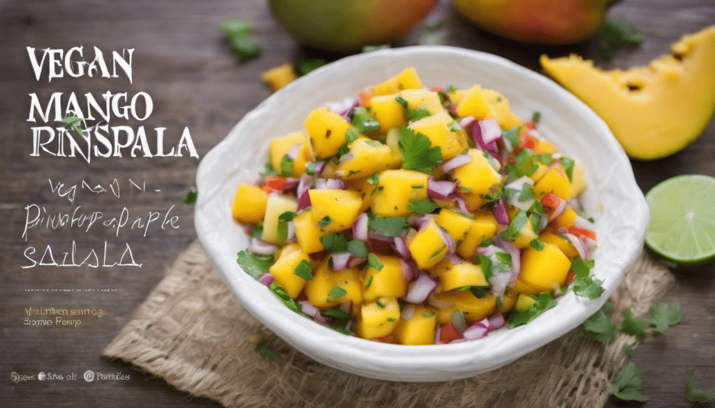 Vegan Mango and Pineapple Salsa