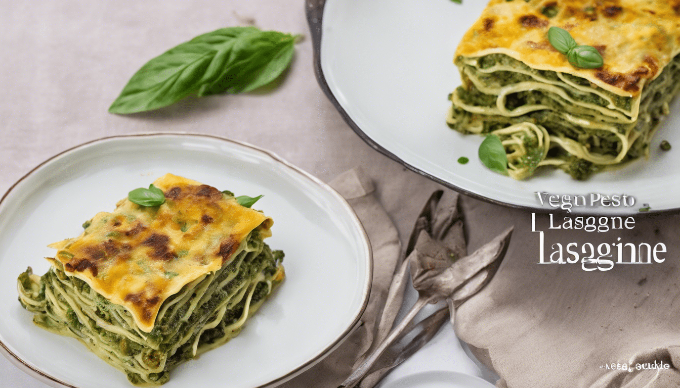 Vegan Pesto Lasagne