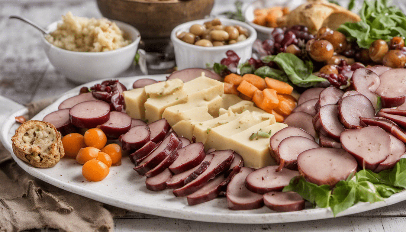 Vegan Ploughman's Platter