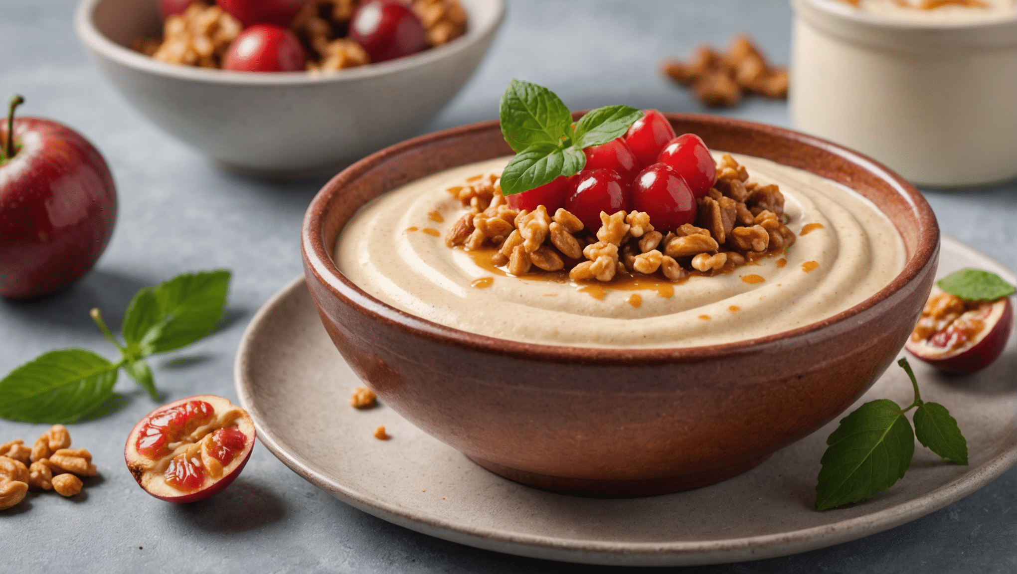 Vegan Queso Crema de Nuez con Mermelada de Guayaba