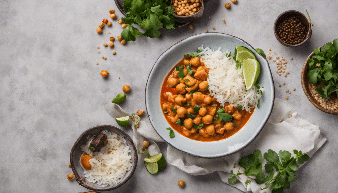 Vegan Red Curry with Chickpeas