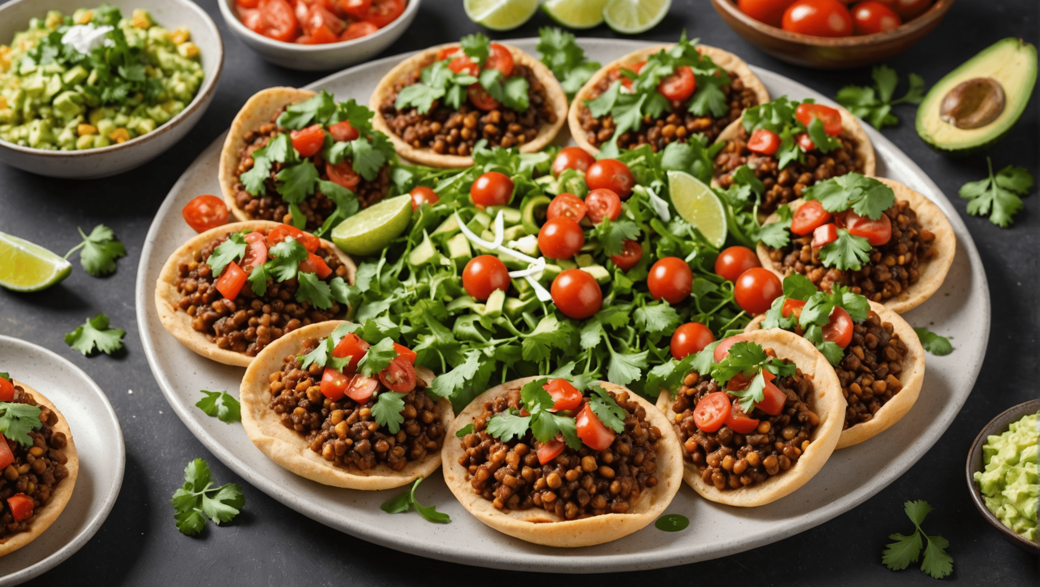 Vegan Sope Platter