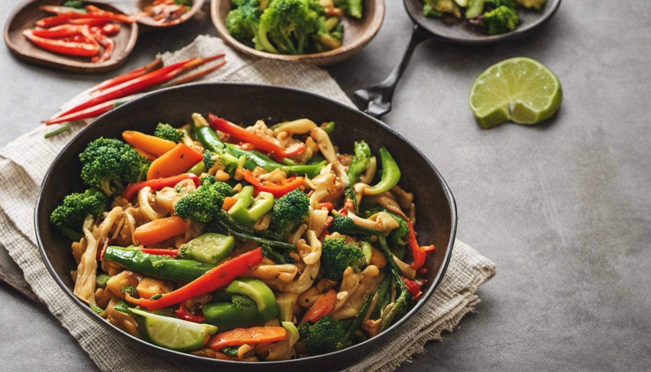 Vegan Thai Mixed Vegetable Stir-Fry - Your Gourmet Guru