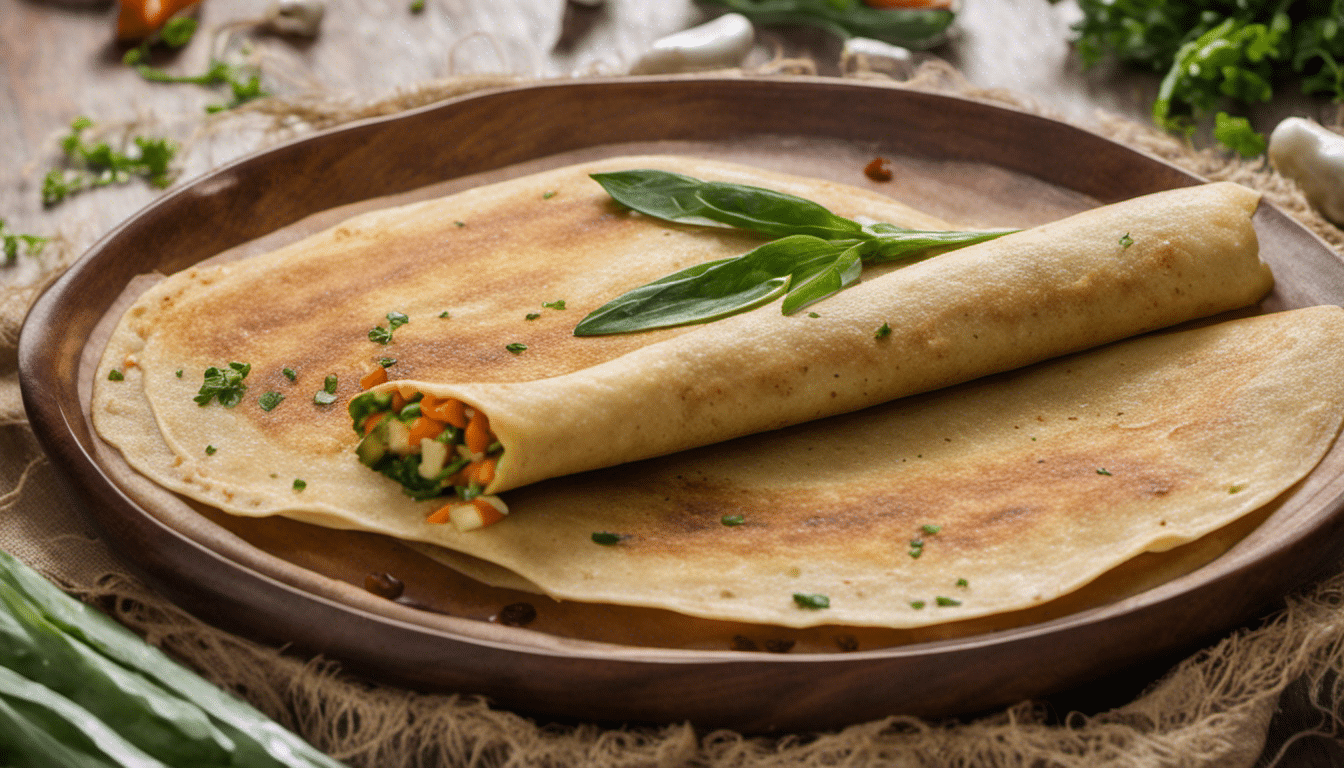 Vegetable Dosa